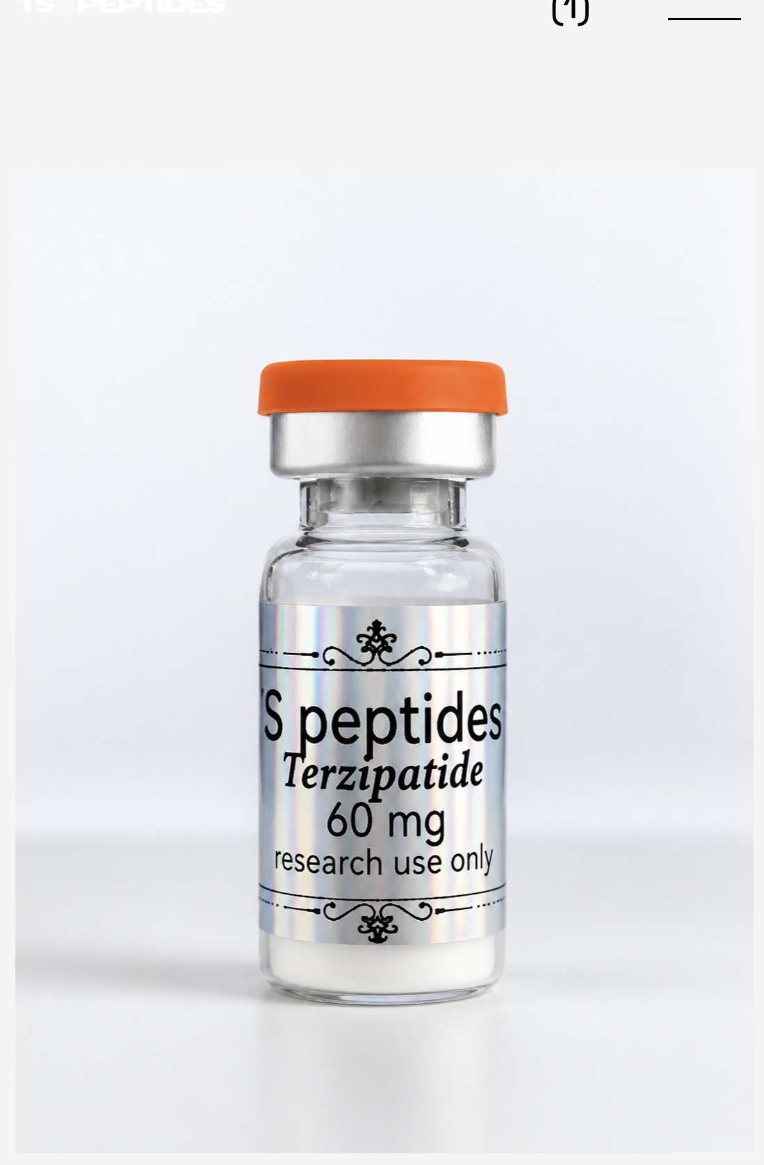 Terzepatide 60 mg vial