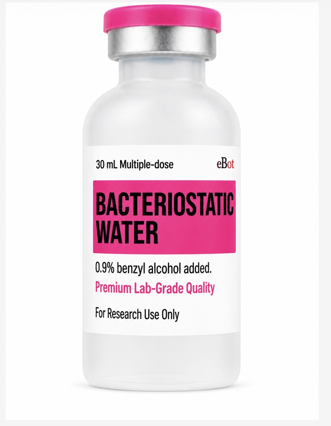 Bacteriostatic Water 30 ml vial